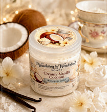 Load image into Gallery viewer, Creamy Vanilla Coconut (whipped soap)
