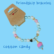 Friendship Bracelet  Cotton Candy