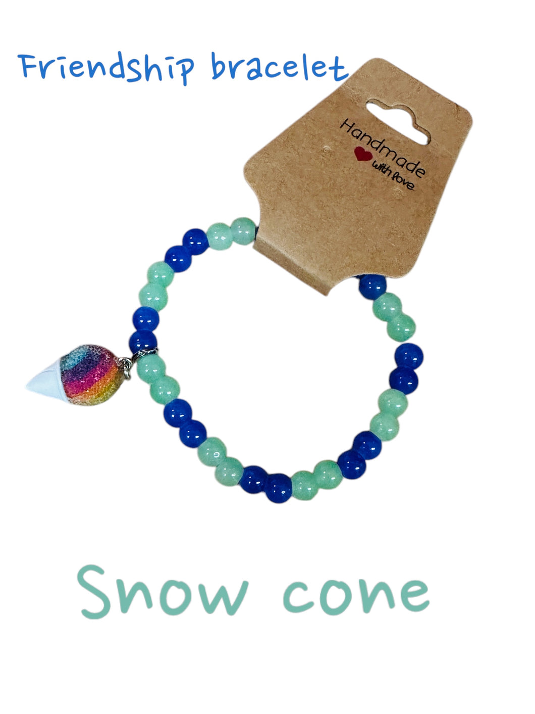 Friendship Bracelet Snow Cone