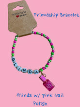 Load image into Gallery viewer, Friendship Bracelets   Glinda w/ Nail Polish
