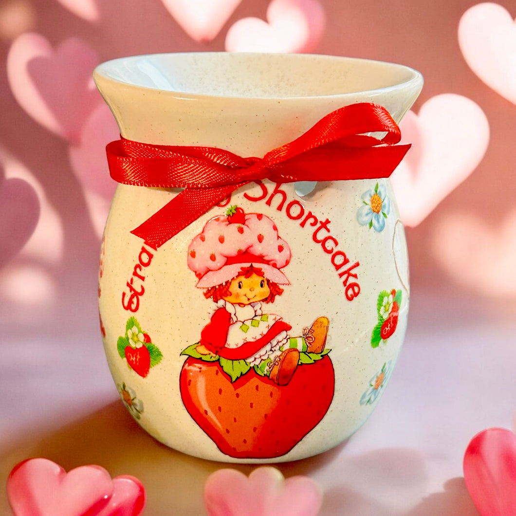 Tea Light Warmer Strawberry Shortcake