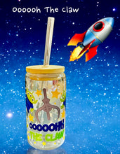 Load image into Gallery viewer, Can shaped Drinking Glass  The Claw/Toy Story
