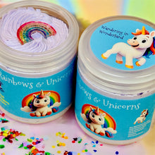 Load image into Gallery viewer, Rainbows &amp; Unicorns Whipped Soap
